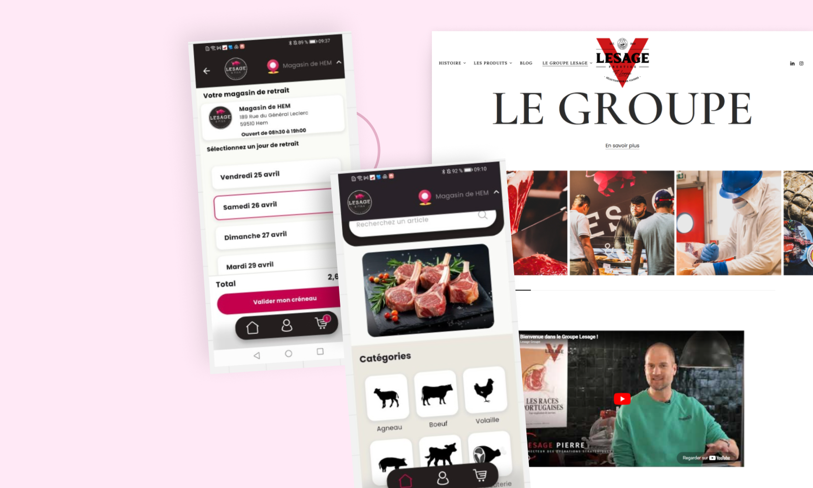 Lesage & Fils — B2B